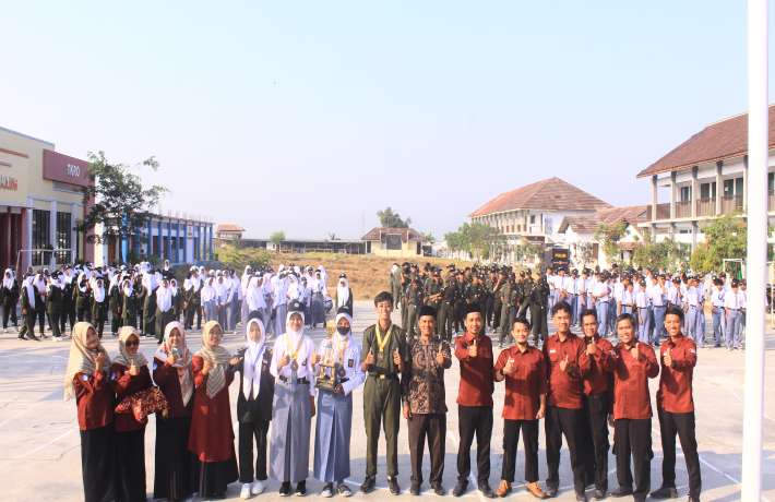 SMK Assalaam jatibarang mendapatkan juara umum di jabar teratai championship 2023