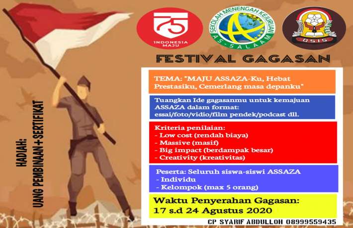 FESTIVAL GAGASAN HUT RI 75