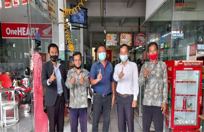 Kunjung Temu SMK As-salaam Jatibarang dengan DAM Motor
